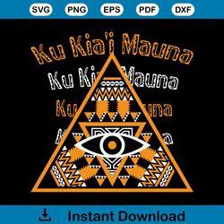ku kiai mauna mauna kea svg