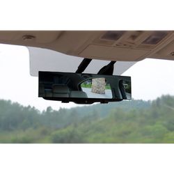 wide angle blue tint clip on rear mirror