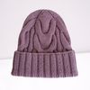 Knitted hat with lapel and braids 27.jpg