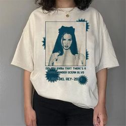 lana del rey vintage shirt, lana del rey graphic t shirt, lana del rey tunnel under ocean, lana del rey vintage tee, lan