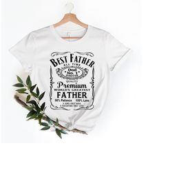Best Father All Time T-shirt, Best Father ever Shirt, Vintage Father Shirt, Father's Day Shirt, Retro Father's Day Gift