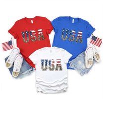 4th of july shirt, american flag shirt, usa shirt, usa flag shirt, patriotic t-shirts, usa flag family matching, 4th of