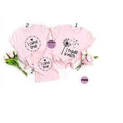 I Made A Wish and I Came True Tee, Mom and Baby Matching Tee, Mother's Day Shirt, Perfect Mommy and Me Outfit, Baby Show