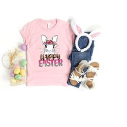 happy easter shirt, women easter shirt, cute easter shirt, easter shirt, happy easter, easter bunny shirt, bunny shirt,b