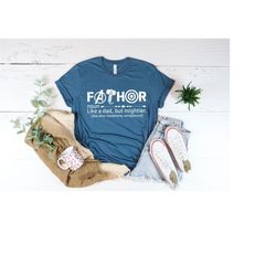fathor shirt, fathor definition shirt, noun like a dad, funny dad t-shirt, father's day gift