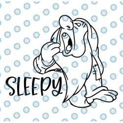 sleepy svg, dwarf svg, snow white and the seven dwarfs svg, funny svg, disney svg, disney cut file, snow white svg, dwar