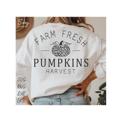 farm fresh pumpkins harvest svg, farm fresh svg, fall svg, leopard pumpkin svg, autumn svg, pumpkin farm svg, farmhouse