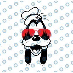 goofy with sunglasses, a goofy movie svg, disney world, castle, walt disney quotes svg, dxf,png, clipart, cricut, quotes