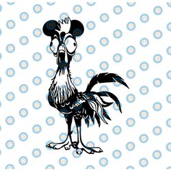 hei hei with mickey ears svg, hei hei svg, moana svg, funny svg, disney svg, disney cut file, moana cut file, rooster