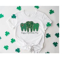 dentist st patricks day shirt, dentist crew dental hygienist st, shamrock shirt, lucky dental assistant, lucky dentist t