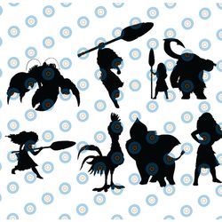 moana svg cut files, instant download, printable vector clip arts,moana svg  print, for cutting machines, moana bundle
