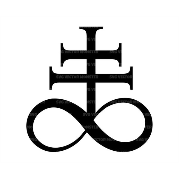 Leviathan Cross Svg, Sulfur Sign Svg, Satan Cross, Occult, S | Inspire ...