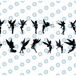 disney's tinkerbell svg cut files, tinkerbell silhouette svg, tinkerbell clipart, fairy svg, dxf, png, printable