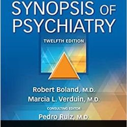 Test Bank for Kaplan & Sadocks Synopsis of Psychiatry 12th Edition