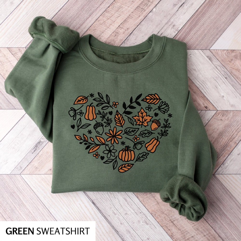 Cottagecore Fall Sweater, Fall Sweatshirt for Women, Vintage Thanksgiving Crewneck, Pumpkin Patch Shirt, Autumn Sweater Halloween.jpg