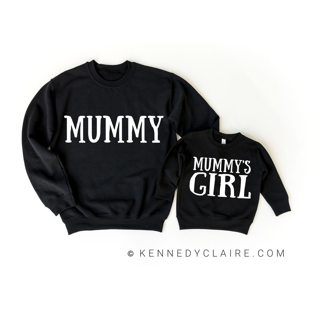 Mommy and Me Halloween Sweatshirts, Matching Halloween Shirts, Matching Halloween t shirts Mommy and Me Halloween Costumes Mama and Mini.jpg