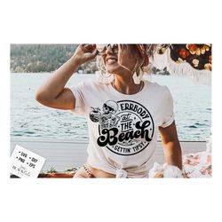 errbody at the beach gettin tipsy svg, retro summer svg, groovy summer svg, groovy beach svg, retro beach svg