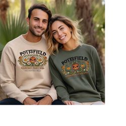 pottsfield harvest festival sweatshirt, pumpkin halloween don your vegetables shirt , over the garden wall sweatshirt, f