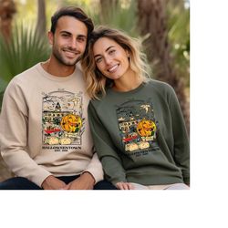 vintage halloween town est 1998 sweatshirt, halloweentown sweatshirt, pumpkin halloweentown shirt, halloween party tees