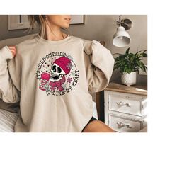 it's cold outside like my heart skeleton sweatshirt, valentines shirt, skull sweatshirt, skeleton t-shirt, valentine's d
