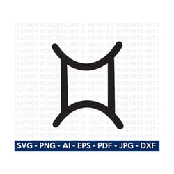 gemini sign svg, gemini zodiac svg, zodiac signs svg, astrology signs svg, zodiac symbols svg, constellation signs svg,