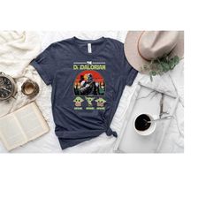 dadalorian shirt, this is the way shirt, star wars daddy, baby yoda tee, gift for dad, fathers day gift, dad mandalorian