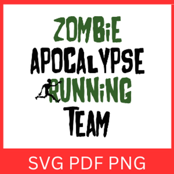 Zombie Racing Svg Zombie Apocalypse Running Team Svg, Zombie Svg, Halloween Sv | Inspire ...
