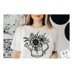 boho sunflower svg, sunflower illustration svg, sunflower svg, boho flower svg, flower quotes svg, sunshine svg, kindnes