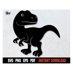 dinosaur svg, tyrannosaurus rex svg, dinosaur svg file for cricut, silhouette t-rex png black clipart cut file, instant