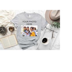 Custom Photo shirt, Custom Sweatshirt, Custom Picture T-shirt, Birthday photo Shirt, Holiday Gift, Family Picture Tee, P
