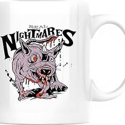 rat creature halloween gift real nightmares animals for kids and adults 11oz 15oz white coffee mug
