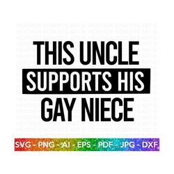 uncle supports gay niece svg, lgbt ally svg, gay ally svg, supportive uncle svg,gay pride ally shirt svg, gay parade out