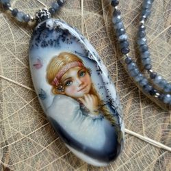 pendant-necklace "alyonushka"