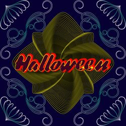 Clipart HALLOWEEN spiderweb, frame HALLOWEEN invitations. Labels stickers scrapbooking cards for Halloween celebration
