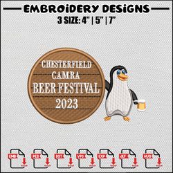 penguin embroidery design, embroidery design, embroidery files, embroidery shirt, digital download