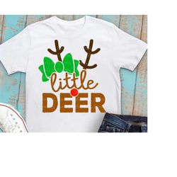 svg, christmas svg, reindeer svg, little deer, christmas, deer, girl, shirt, svg, printable, svg, dxf, shorts and lemons