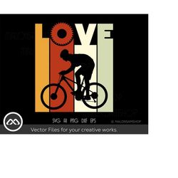 mountain bike svg love - mountain bike svg, cycling svg, bicycle svg, mountain biking svg, mtb svg, bike svg, biker svg