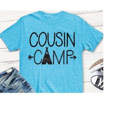 camp svg, cousin camp svg, cousin svg, grandma camp svg, distressed, vintage, camp shirts, shortsandlemons, iron on, dig