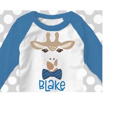 giraffe svg, giraffe with eyelashes, giraffe with bowtie, giraffe boy, svg, dxf, giraffe clip art, giraffe head, baby sh