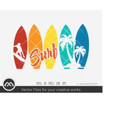 surfing svg surfing design - surfing svg, surf svg, summer svg, beach svg, surfing clipart, dxf