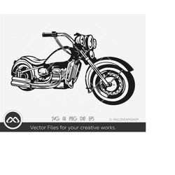 motorcycle svg motor - motorcycle svg, clipart, biker svg, racing svg, cut file, png, dxf, vector