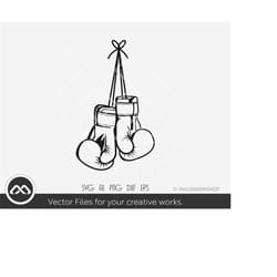 boxing svg gloves - boxing svg, boxing gloves svg, boxing cut file, sports svg, dxf, eps, cut file, png