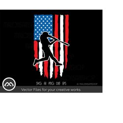 baseball svg player usa - baseball svg, baseball mom svg, softball svg, baseball clipart, sports svg for lovers