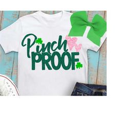 st patricks day svg, pinch proof svg, 3 leaf clover svg, st patrick's day svg, clover, shamrock, cute, shortsandlemons,