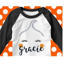 halloween svg, ghost svg, ghost face svg, svg, girls halloween, svg, png, eps, dxf, halloween monogram, cut file, shorts