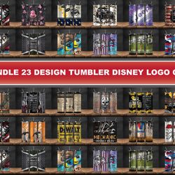 bundle 23 design tumbler disney logo car, car logo tumbler png, 20oz skinny tumbler instant download 24