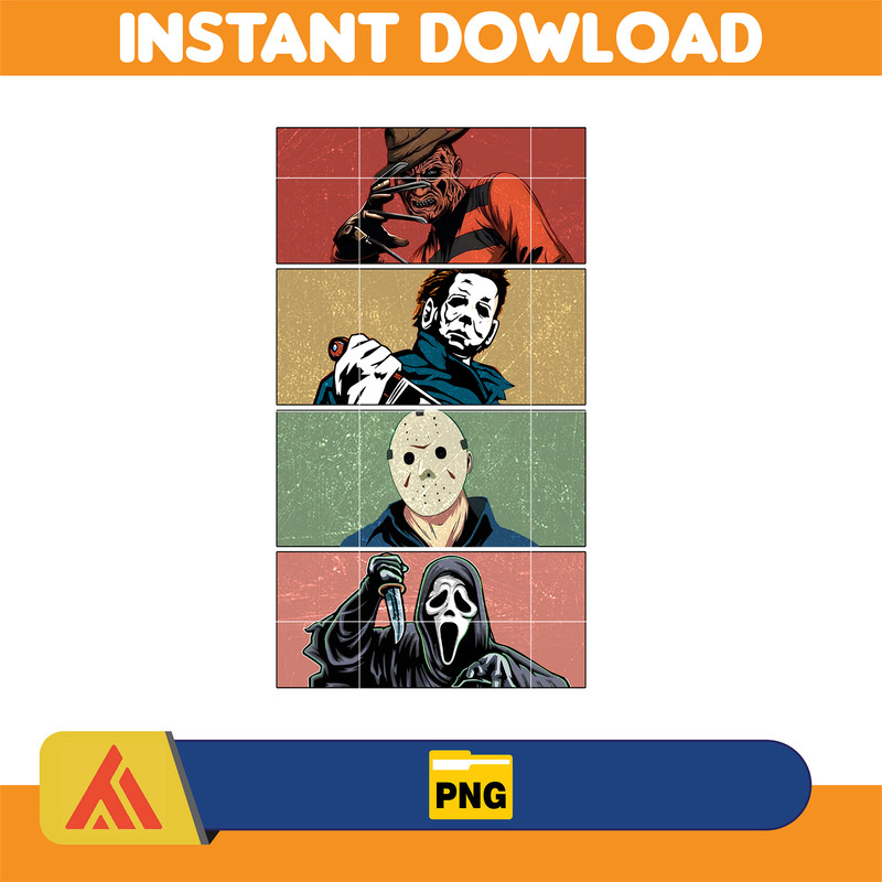 Retro Horror Characters PNG ,Designs Horror Movie Png , Retro Halloween Horror Movie PNG (27).jpg