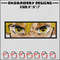 Zenitsu eyes embroidery design