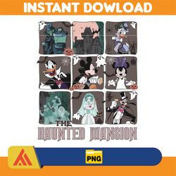 haunted mansion png, mickey minnie haunted mansion png, mickeys not so scary, spooky halloween, halloween png (24)