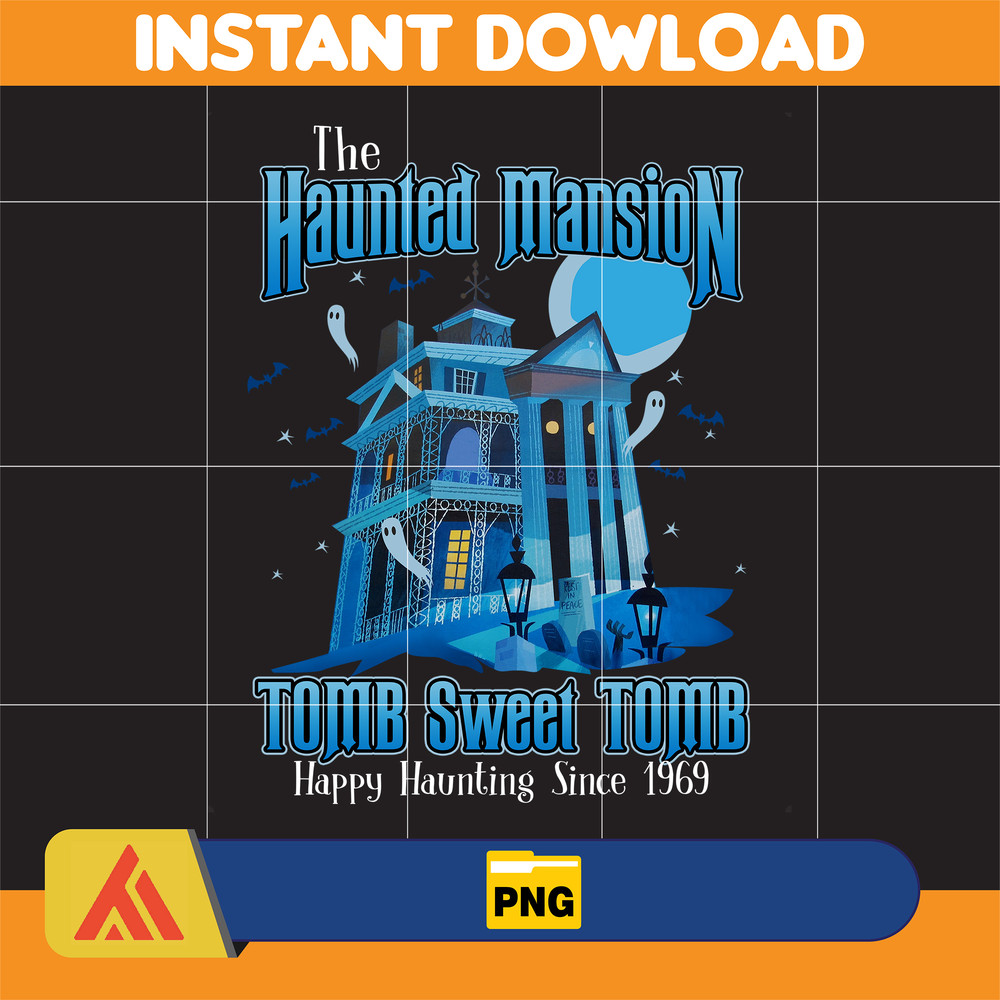 Haunted Mansion Png, Mickey Minnie Haunted Mansion Png, Mickeys Not So Scary, Spooky Halloween, Halloween Png (4).jpg